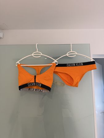 Calvin Klein Bikini Set orange Grösse M neuwertig
