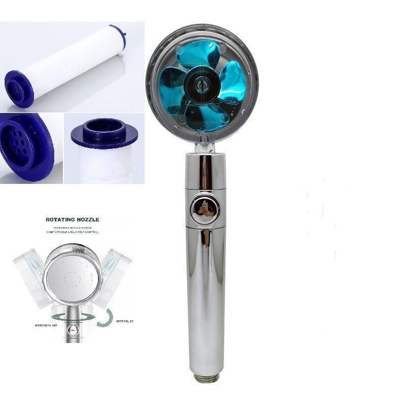 Soffioni doccia: Hochdruck Dusche kopf mit propeller – Nuovo (secondo la descrizione) da Thun venduto da nuonuoshop 7