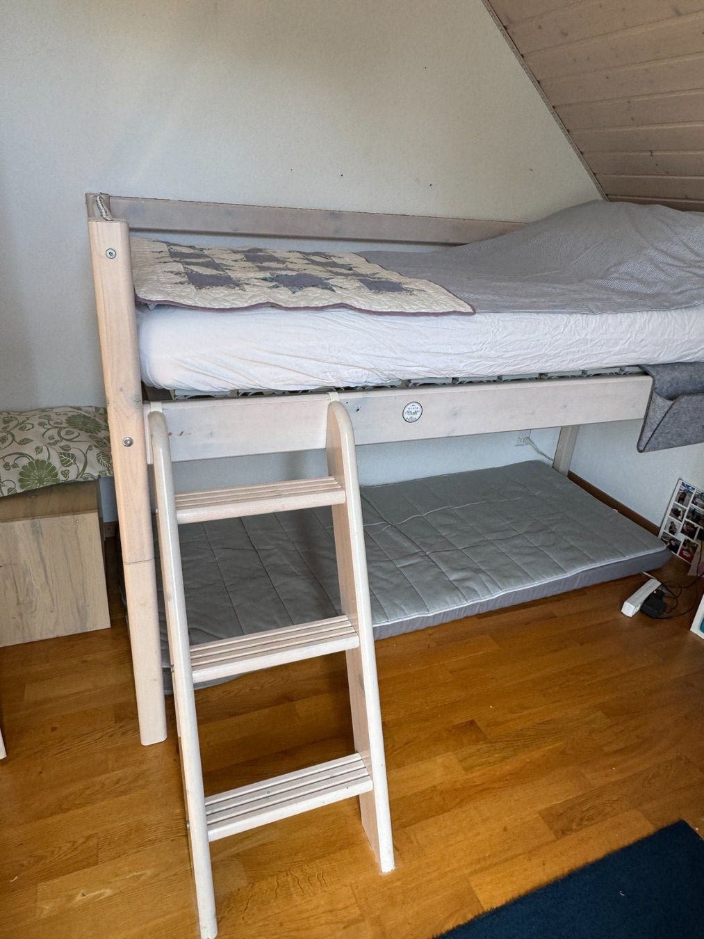 Flexa Letti: Lit mezzanine FLEXA 90cm blanc – Usato da Lussy-sur-Morges venduto da yischi 5