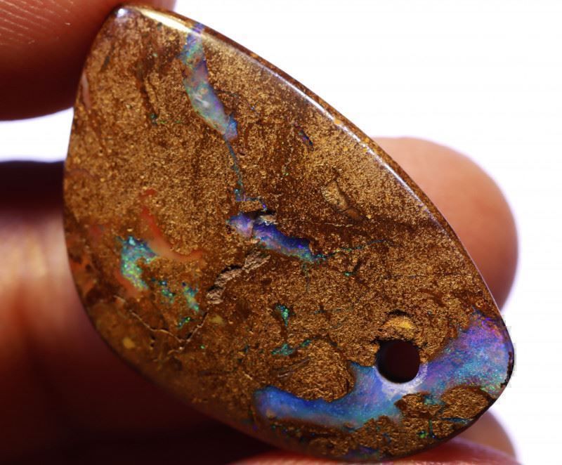 Ciondoli: Yowah Boulder Opal Anhänger 22cts. – Nuovo (secondo la descrizione) da Bern venduto da Grindelwaldaus 1