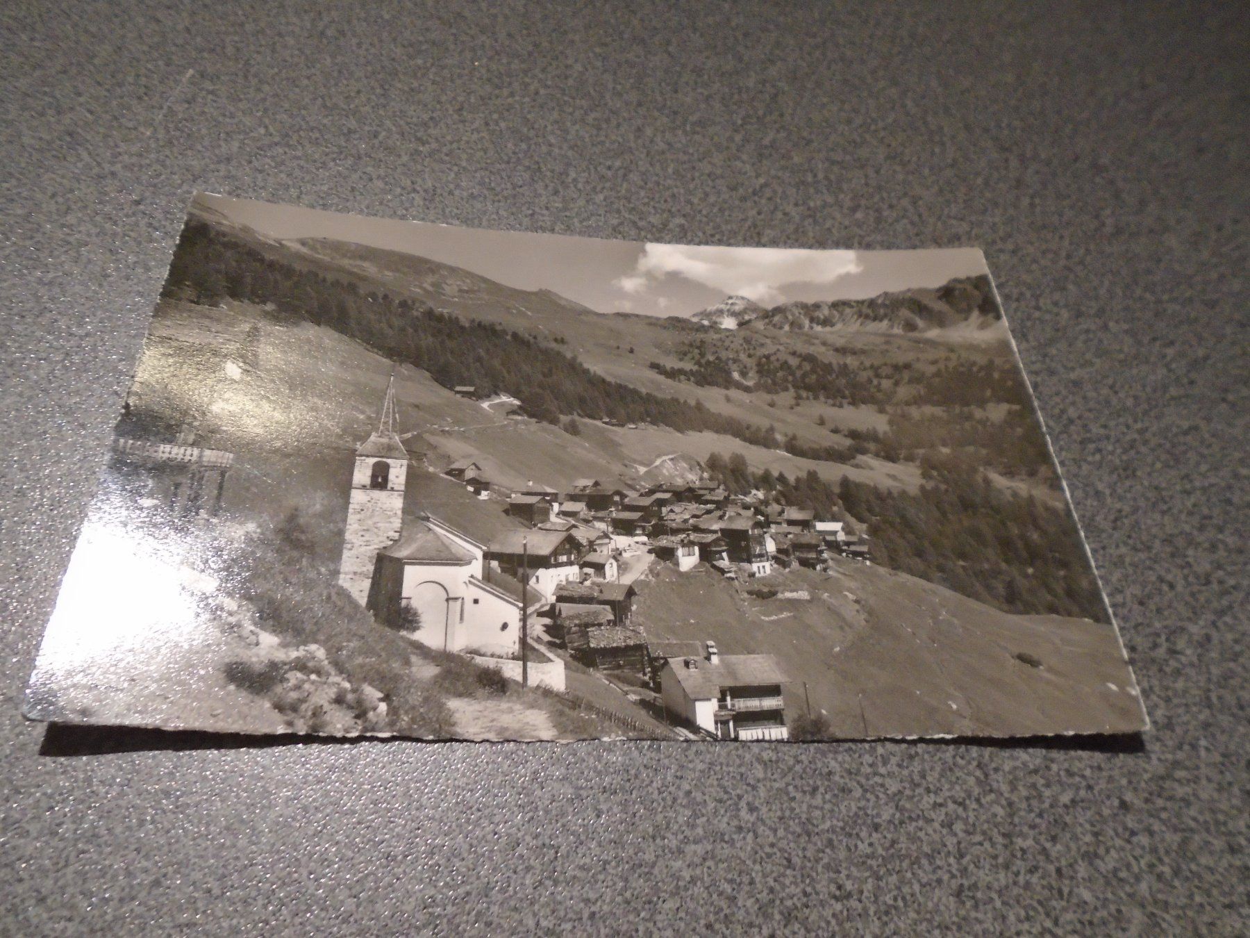 Cartoline postali: Ansichtskarte Chandolin 1936 m. Bella Tola – Usato da Zürich venduto da abraxas1291