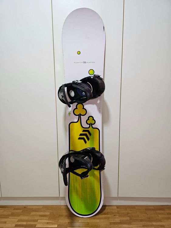 BURTON FLOATER 158 WIDE Board BURTON CARTEL Bindung Gr. L