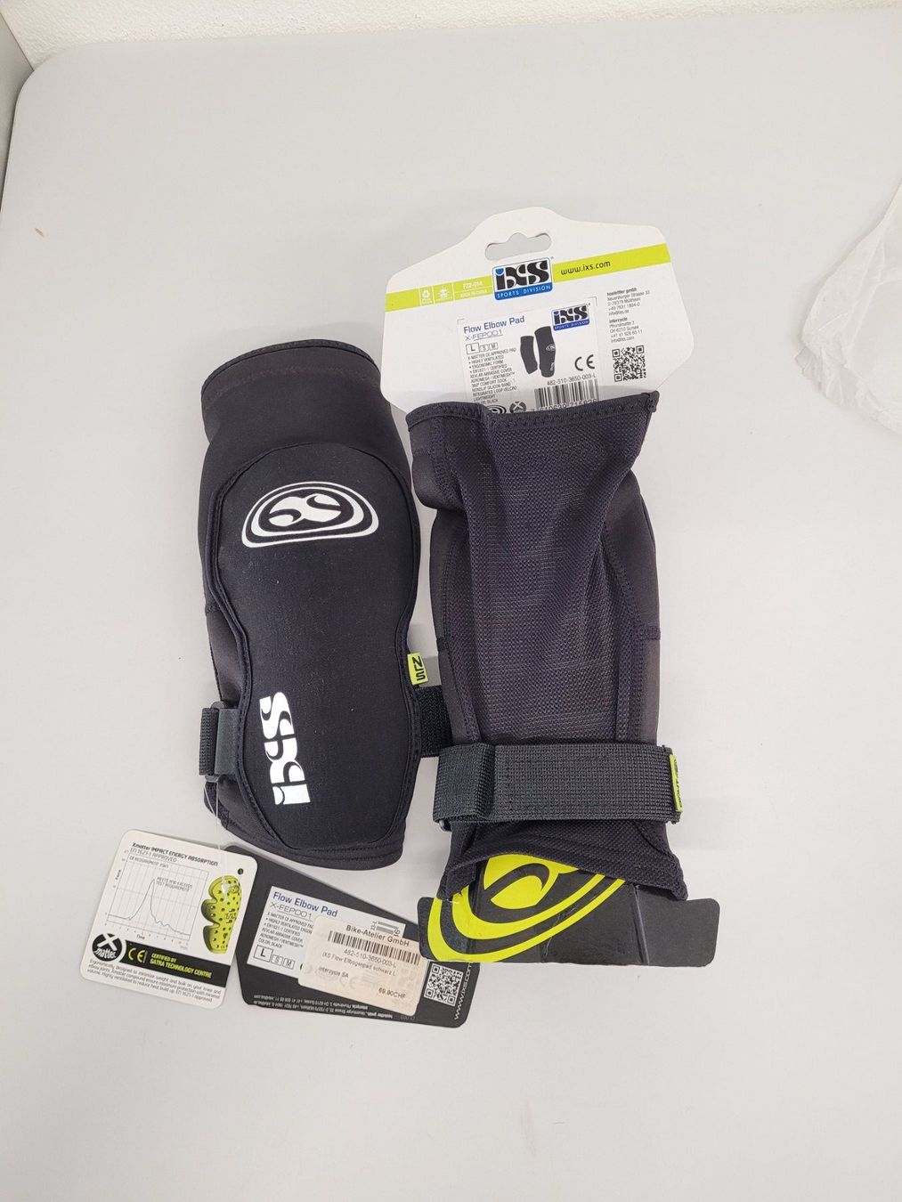 IXS Schutz & Schoner: iXS Flow Ellbogenpad schwarz L – Neu und originalverpackt aus Giswil von mai_k7x7 2