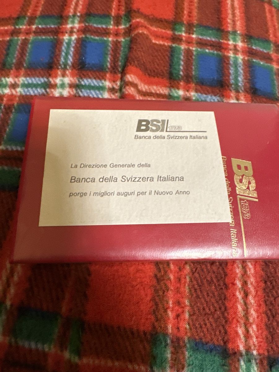 Blocchi: Agenda BSI 1986 – Nuovo e nell'imballaggio originale da Morbio Inferiore venduto da Ecod 1