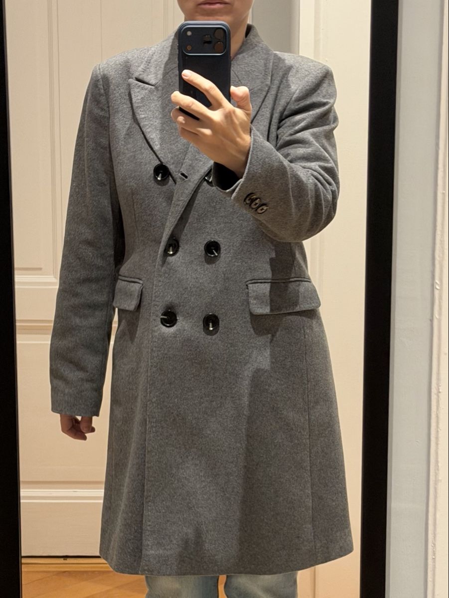 Gant Cappotti: GANT Wool Coat, Size M, Grey – Nuovo (secondo la descrizione) da Genève venduto da jud_xrl8 3