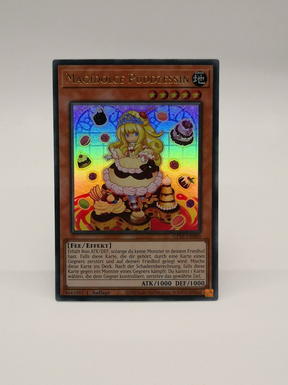 Yugioh Sammelbilder & Trading cards: YU-Gi-Oh Magidolce Puddzessin GFTP-DE080 – Neu (gemäss Beschreibung) aus Zofingen von gerrymovie93