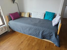 Bettsofa, Kinderbett mit Ausziehmatratze