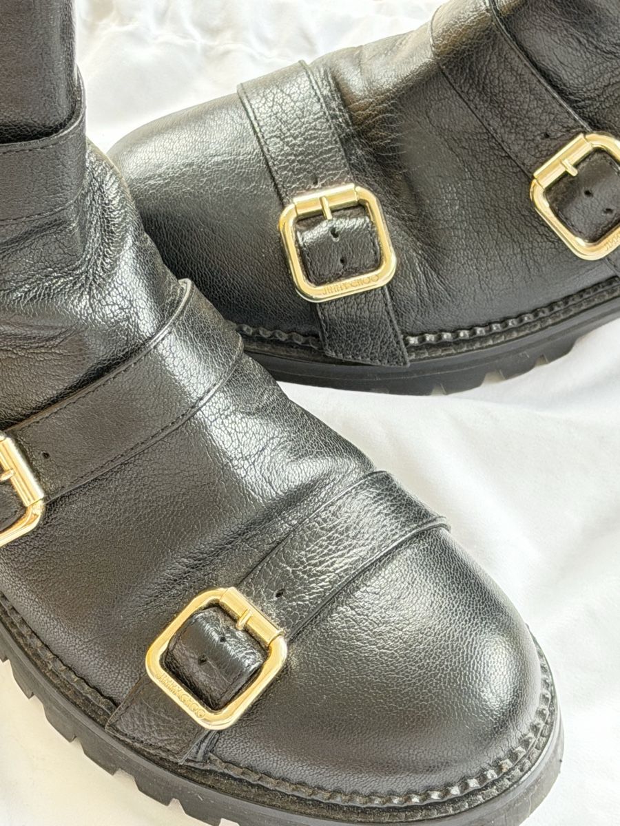 Jimmy Choo Scarpe da donna: Jimmy Choo Boots, Gr. 38.5 – Usato da Killwangen venduto da was.sharp 1