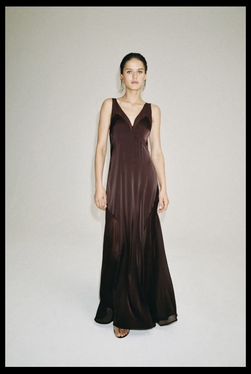 Zara Vestiti: LANGES SATINKLEID ZW COLLECTION Grösse XS neu – Nuovo (secondo la descrizione) da Wettswil venduto da nat_v9z5