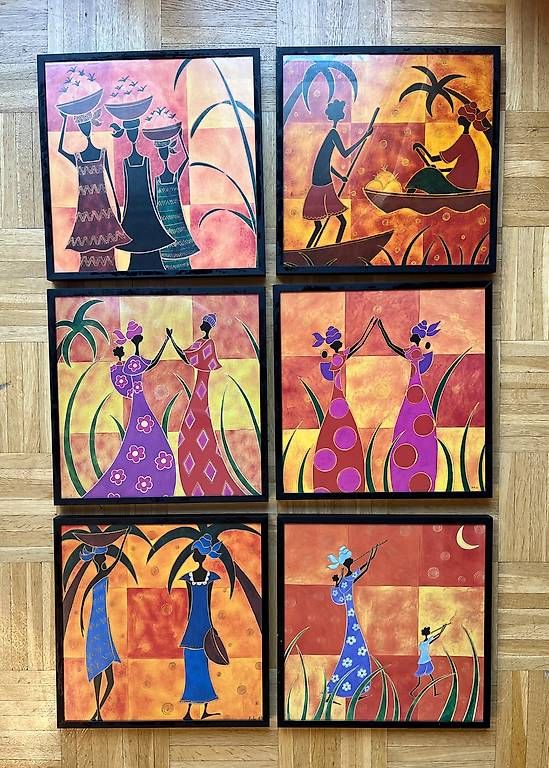 Bilderrahmen: 6 cadres déco 30x30cm – Gebraucht aus Vevey von vela33