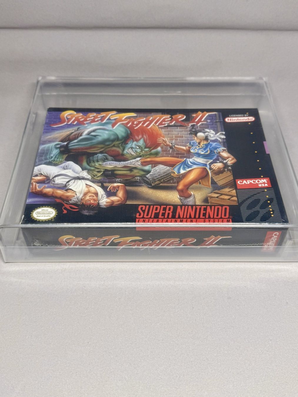 Nintendo Spiele: STREET FIGHTER 2 1992 SNES PIXEL GRADING 80+ – Neu und originalverpackt aus Neuenkirch von Armsy 2