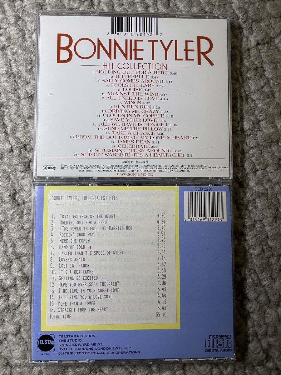CDs: 2x Bonnie Tyler – Gebraucht aus Reinach AG von trigger7811 2