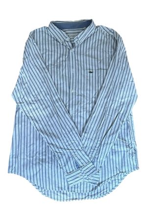 Lacoste Hemd Regular Fit gestreift Grösse L neu