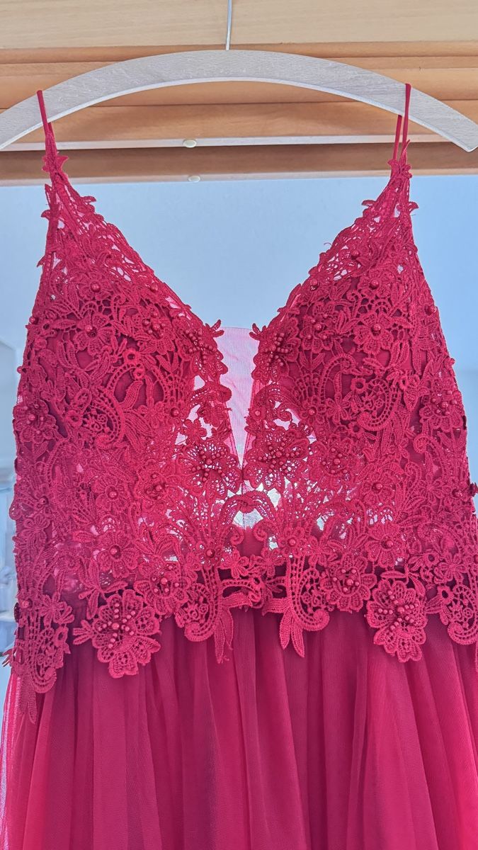 Vestiti: Ballkleid / Abendkleid, Weinrot – Nuovo (secondo la descrizione) da Davos Platz venduto da jasmin_fr 1