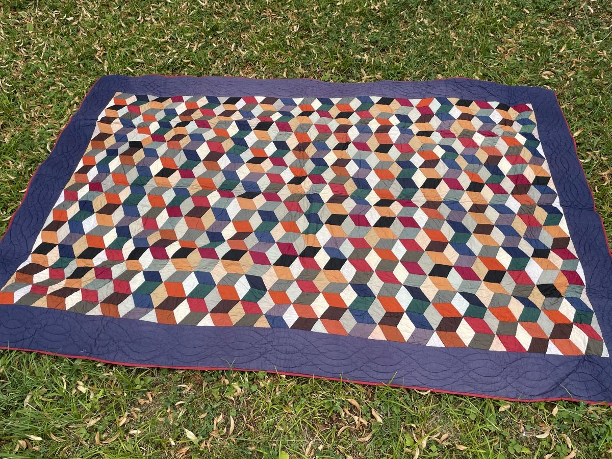 Couvertures: Patchwork Decke Baumwolle – D'occasion à Winterthur par rosen17