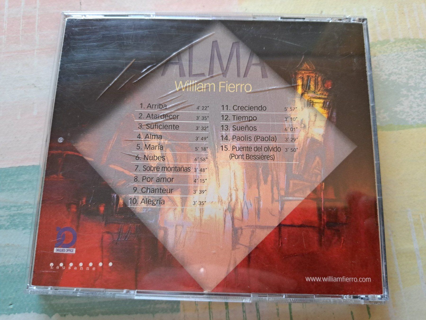 CDs: Cd William Fierro - Alma – Gebraucht aus Pully von bro_n52j 1
