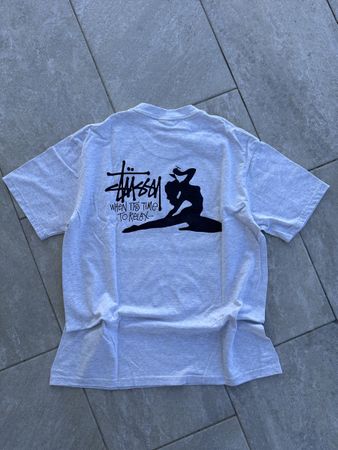 Stüssy “When It’s Time To Relax” T-Shirt – Größe M 