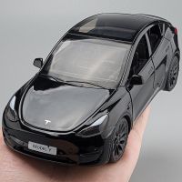 Tesla Model Y Modellauto 1/24 Farbe Schwarz