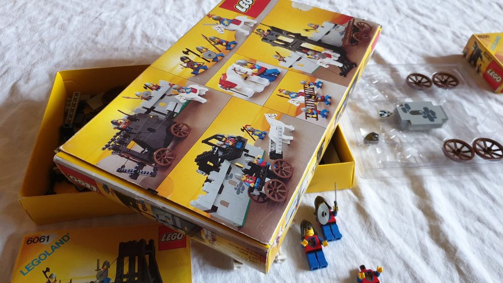 LEGO System Castle Ritter Burgen 6061 6030 6022 80er 90er (Gebraucht ...
