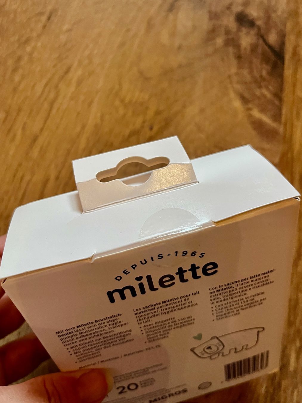 Contenitori & Simili: Milette Muttermilchbeutel 20 Stück, NEU – Nuovo e nell'imballaggio originale da Gümligen venduto da soleil149 2