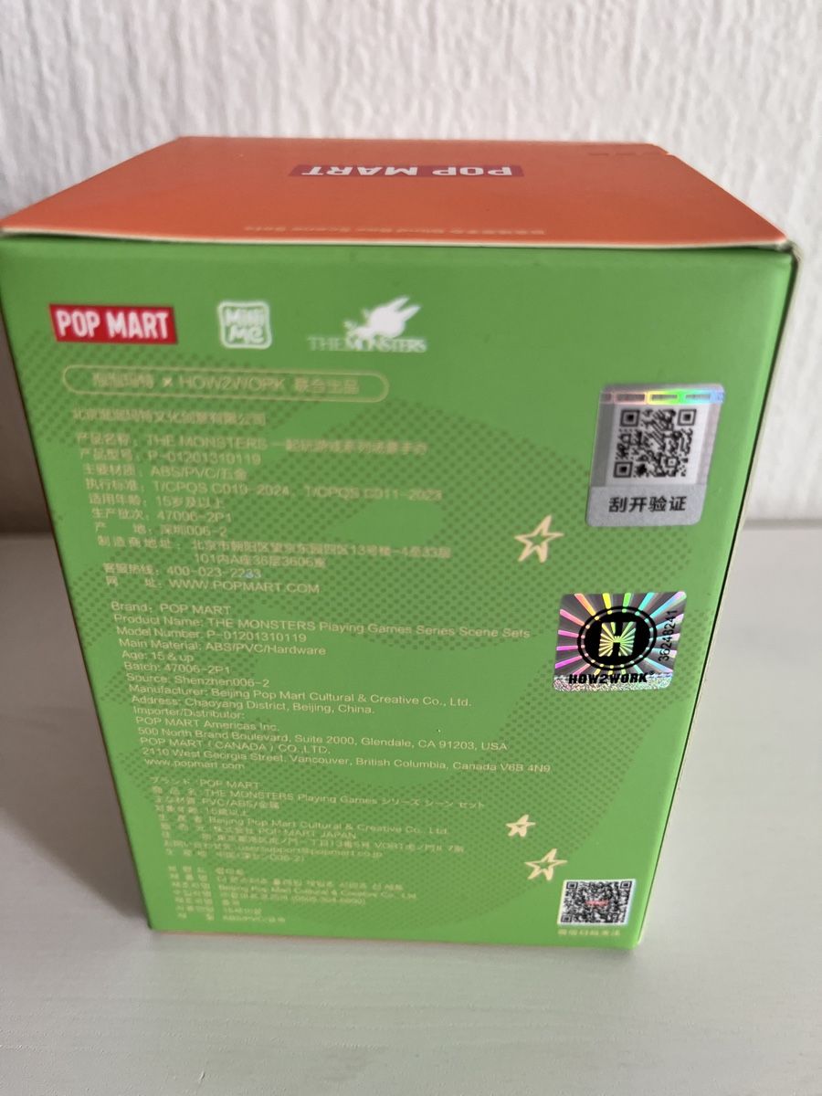 Pop Mart Giocattoli: Labubu the monsters blind box game – Nuovo e nell'imballaggio originale da Carouge GE venduto da Charmesderose 1