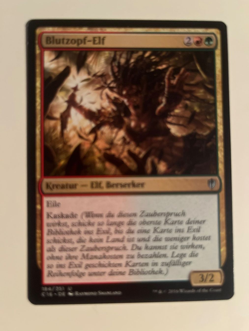 Magic The Gathering Carte collezionabili: 1 x Blutzopf-Elf - Magic: The Gathering - MtG – Usato da Kriens venduto da Shadi1980