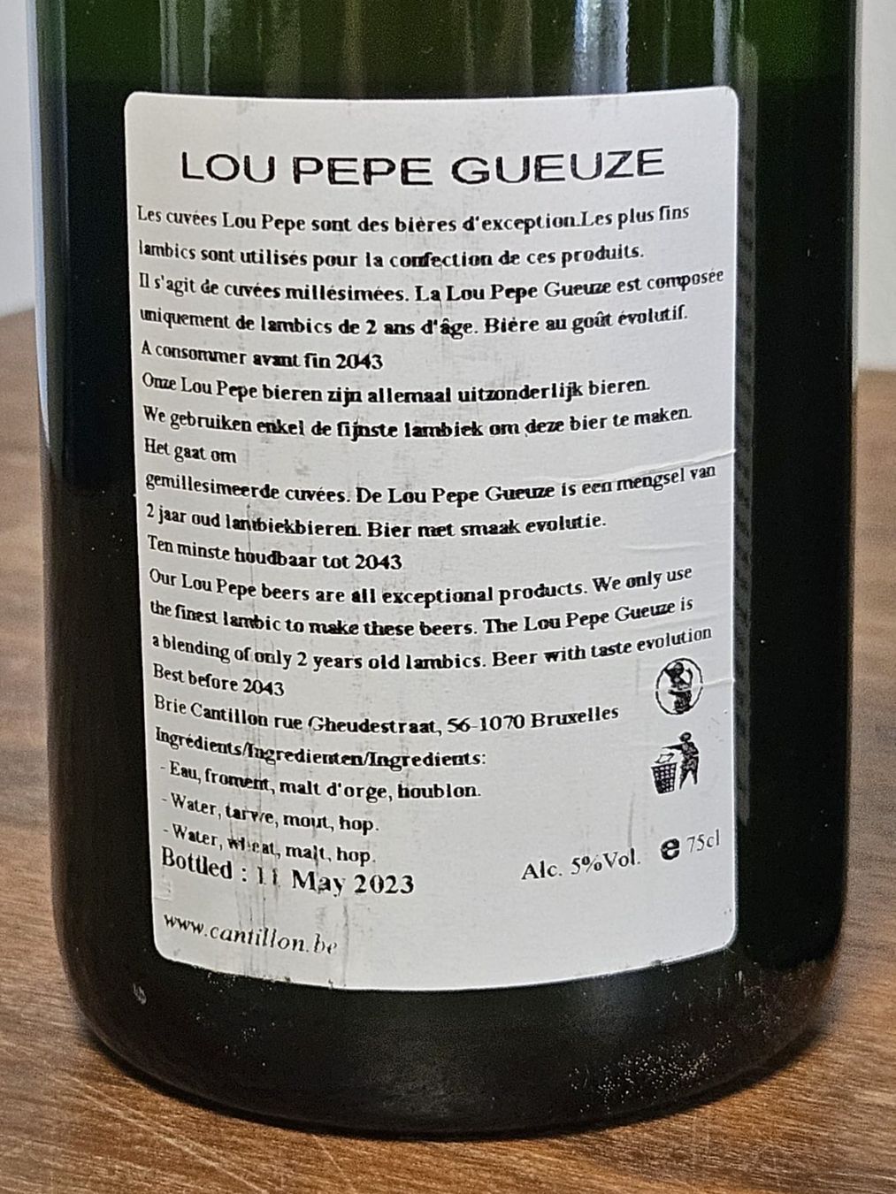 Bevande alcoliche: Cantillon - Lou Pepe 2020 – Usato da Ostermundigen venduto da Kaervek_SUI 2