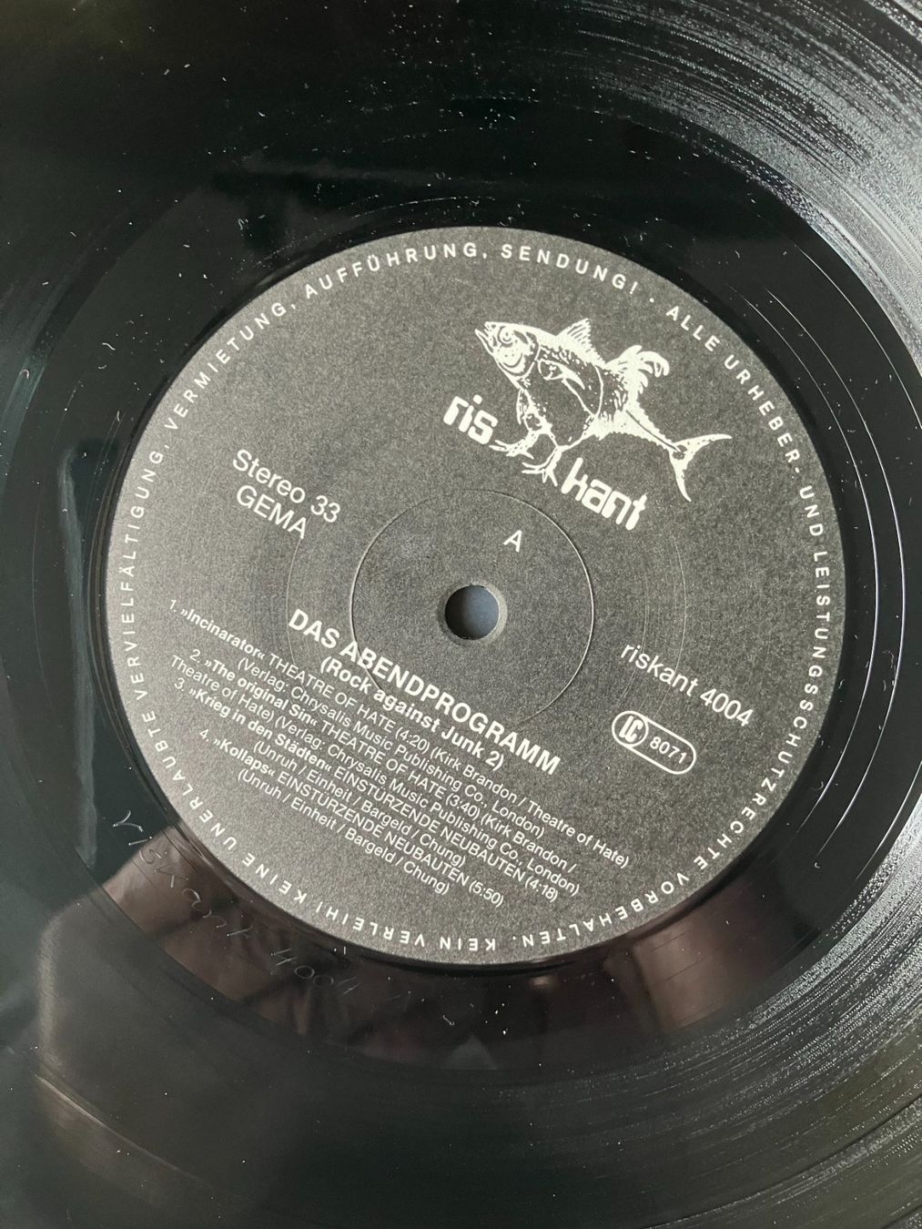 Schallplatten: Das Abendprogramm – Gebraucht aus Aarwangen von Jukebox3 7