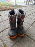 Winterstiefel Kinder Gr. 28, gefüttert, Weltraum 🚀 Muster