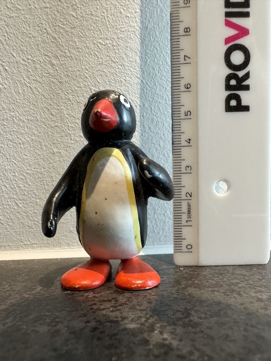 Bullyland Statuette: Pingu Figur Handbemalt EdiToy 1990 Vintage – Usato da Bassersdorf venduto da coco-loco 3