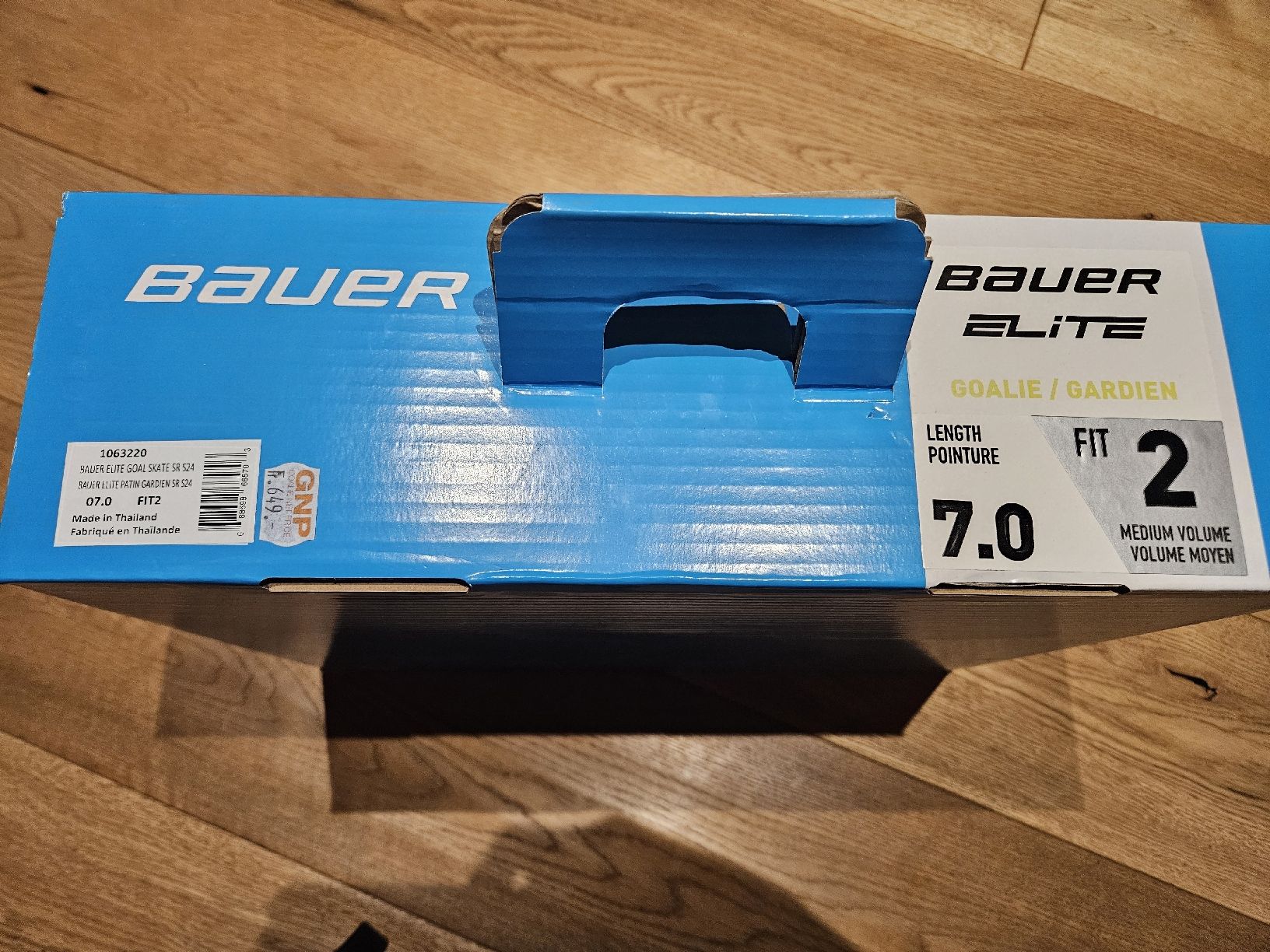 Bauer Pattini da ghiaccio: Goalie Skates Bauer Elite Fit2 – Usato da Rafz venduto da Thomas1604 1
