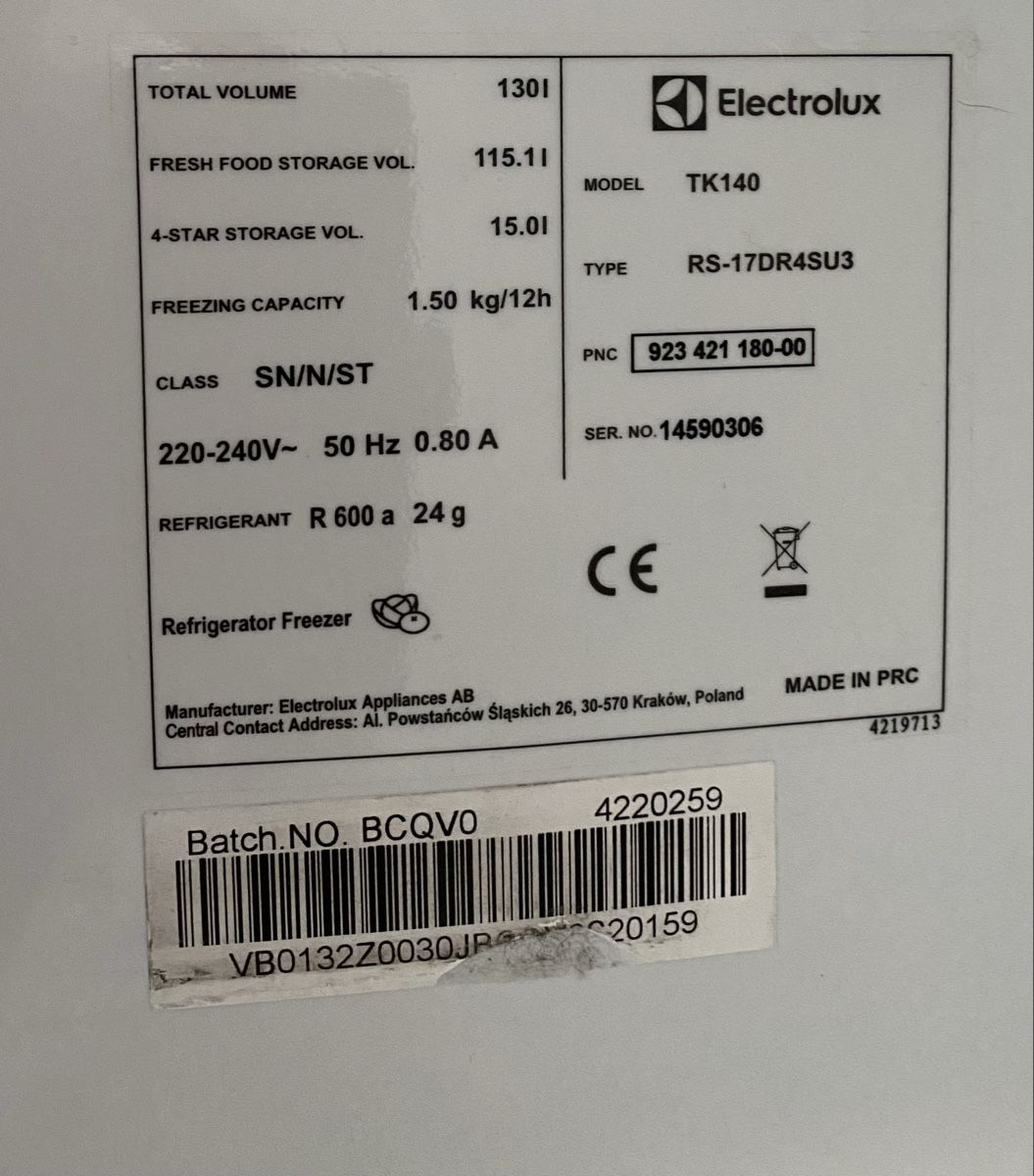 Electrolux Kühlschrank: Kühlschrank Elektrolux TK140 – Gebraucht aus Grindelwald von SumsiBiene 5