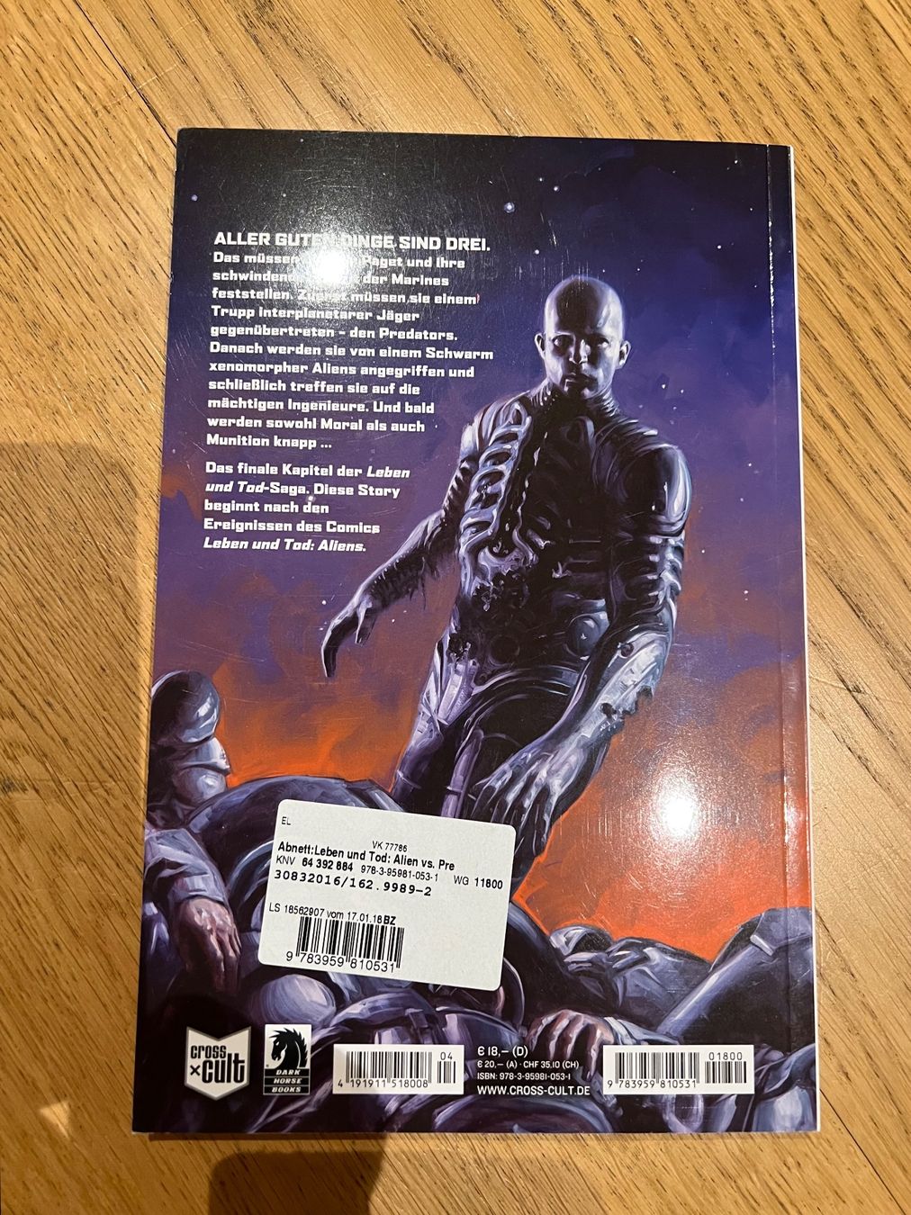 Comics: Comic Alien Vs. Predator: Leben und Tod,  Final Conflict – Neu und originalverpackt aus Hünenberg von  1