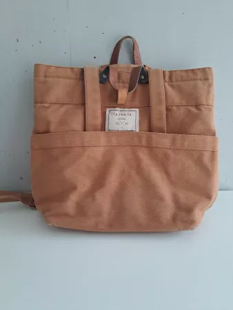 Rucksack Ta.Tha.Ta Canvas Leder cognac