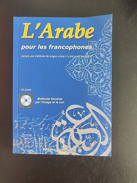 Livres: Méthode "L'Arabe pour les francophones" avec CD audio – Neuf (Voir description) à Genève par sop_kbp2