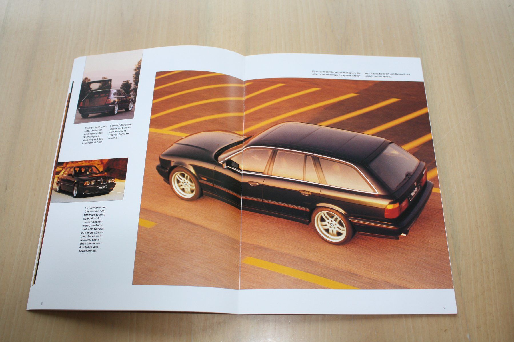 BMW Documenti: BMW M5 Modell E 34 Prospekt  1995 – Usato da Wikon venduto da erwin400 3