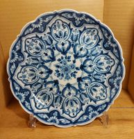 MAKKUM Blau Weiss Keramik Teller Vintage - Holland