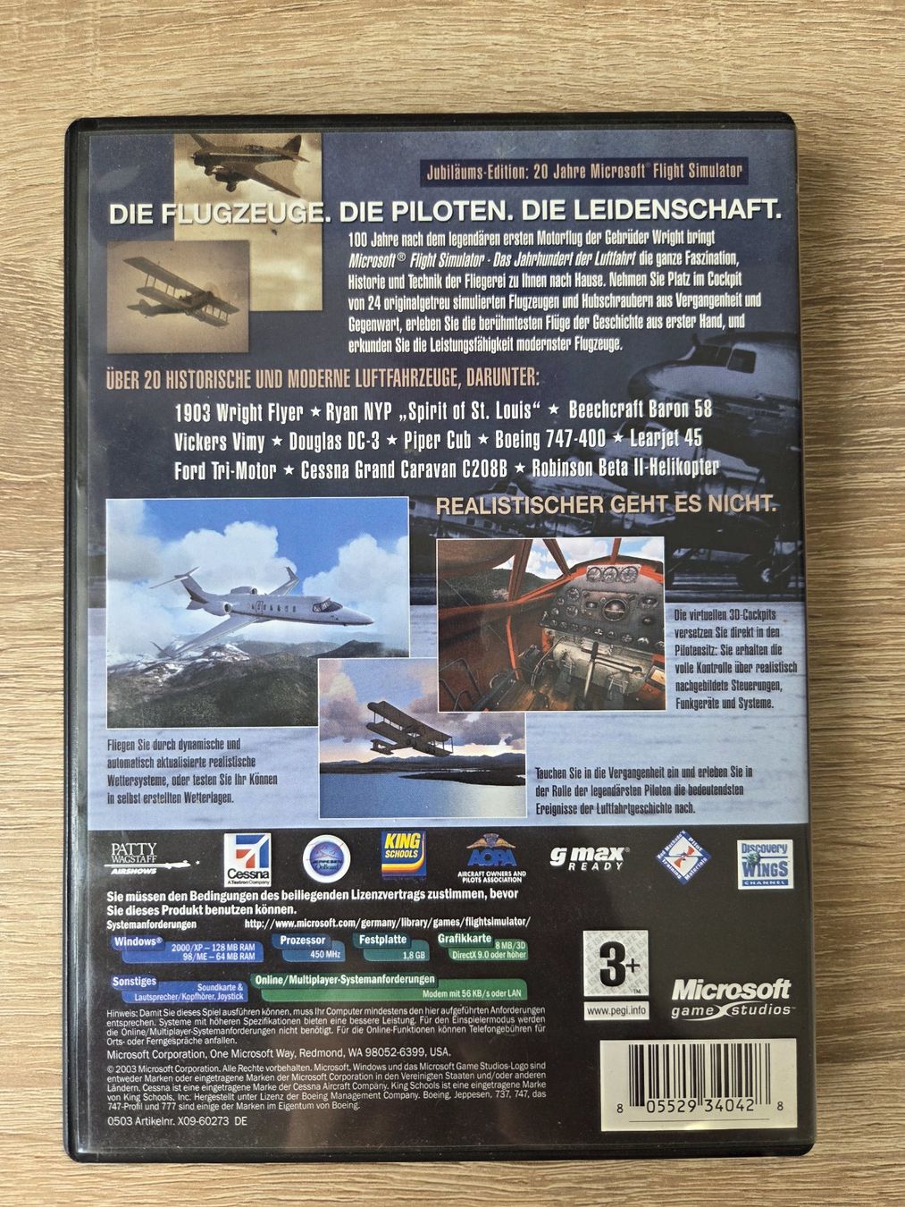 Giochi: Flight Simulator 2004 (4 CD) + Guide Manual (200 pages) - PC – Usato da Carouge GE venduto da Franllo 1