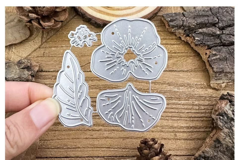 Sciablone: Neues Stanzschablonen-Set Blume(n) – Nuovo e nell'imballaggio originale da Effretikon venduto da wenuss 2