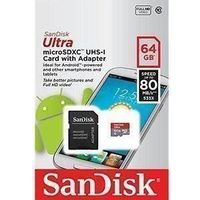 SanDisk Ultra microSDXC 64GB 80MB/s NEU