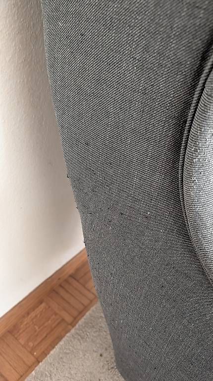 Ikea Poltrone: Sessel Ikea Strandmon mit Hocker – Usato da Luzern venduto da Findolfin 2