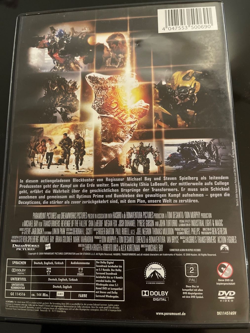 Tutti i DVDs: DVD // Transformers - Die Rache – Usato da Schönenwerd venduto da d.chiara 1