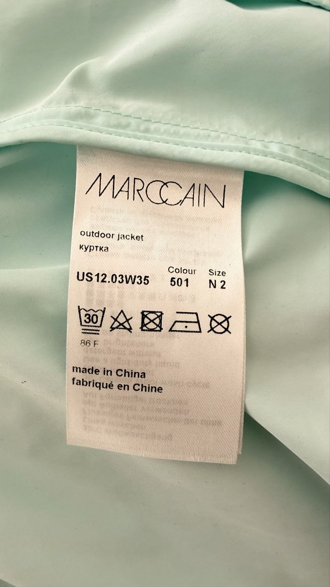 Marc Cain Giacche: Marc Cain Jacke, mintgrün, Größe S – Usato da Zollikerberg venduto da MK-13 3