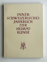 Jahrbuch Heimatkunde Innerschweiz XV/XVI