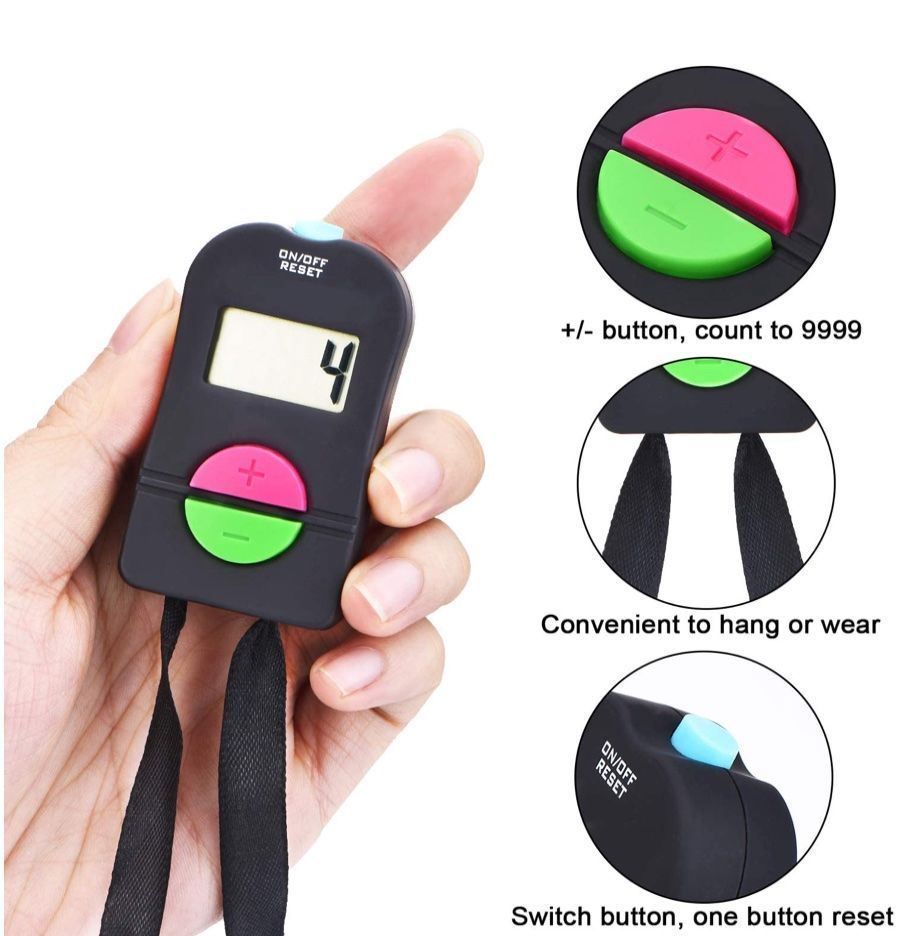 Misurare: 6 Pieces Digital Handzähler Golf Sport – Nuovo e nell'imballaggio originale da Bülach venduto da StoreInShop.com 2