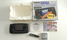 Konsole Sega Game Gear / Gamegear mit OVP (renoviert) + Soni