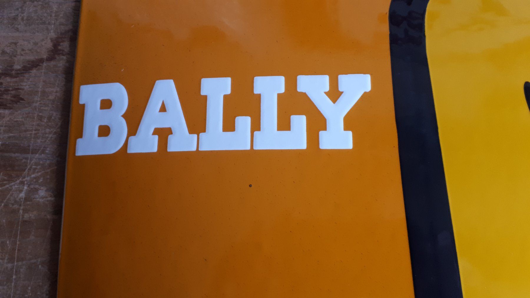 Schilder: Emailschild Bally – Gebraucht aus Zürich von timbuktu03 4
