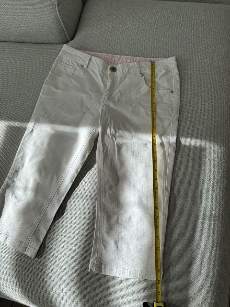Jeans: Kurze weisse Jeans, XS – Usato da Granges VS venduto da rvn 4