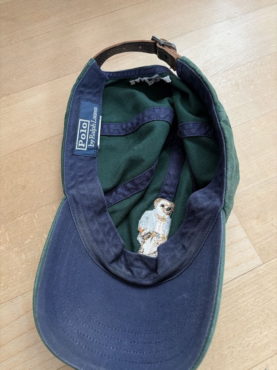 Ralph Lauren Copricapi, berretti & cappellini: Polo Bear Cap in Grün – Nuovo (secondo la descrizione) da Kilchberg ZH venduto da val_kln9 1