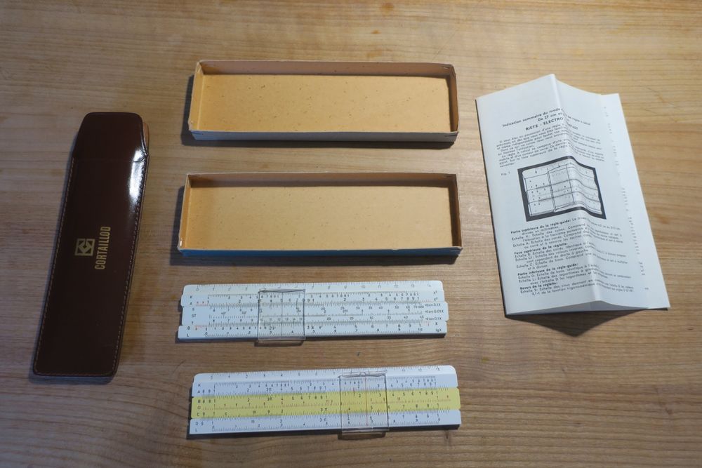 2 x Rechenschieber klein Castel und Nr. 601 UTO (Gebraucht) in ...